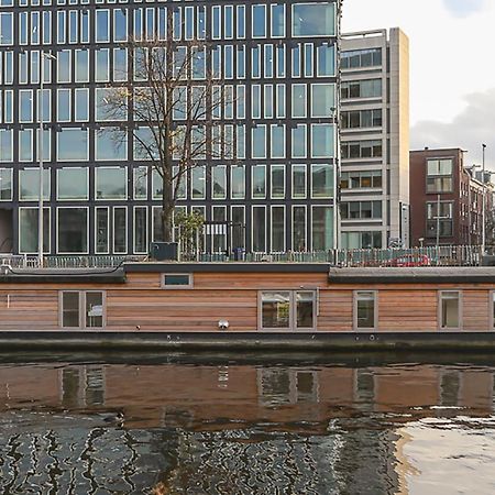 לינה וארוחת בוקר אמסטרדם Houseboat Next To Amstel מראה חיצוני תמונה